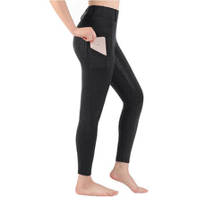 Load image into Gallery viewer, Women’s Equestrian Anti Slip Silicone Riding Leggings