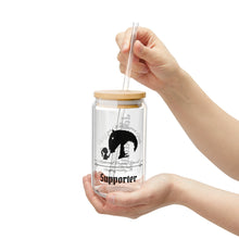 Load image into Gallery viewer, EAL for Women and Girls Supporter Sipper Glass, 16oz