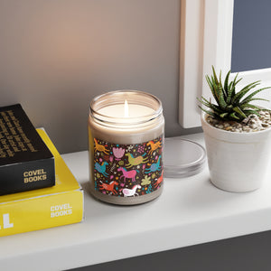 Colored Horses Scented Candles, 9oz