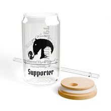 Load image into Gallery viewer, EAL for Women and Girls Supporter Sipper Glass, 16oz