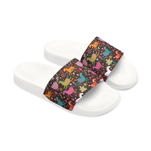 Women's Pony Slide Sandals