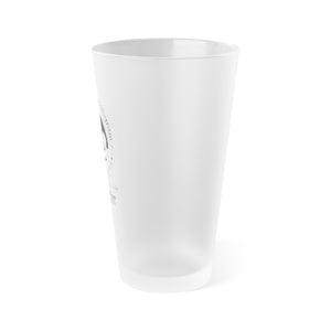 Frosted Pint Glass, 16oz