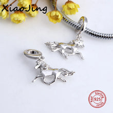 Load image into Gallery viewer, New Fashion Jewelry Fit European Charms Silver 925 Beads Bracelets Flying Horse Charms Pendant Beads For Jewelry Making Gifts