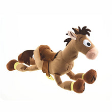 Load image into Gallery viewer, 25cm Disney Animation Toy Story Woody Sheriff Bath Red Heart Horse Ordinary Acousto-optic Plush Toy Sofa Pillow Birthday Gift