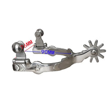 Load image into Gallery viewer, 1 Pair Western Horse Spurs Low-carbon Steel Horse Riding Spurs Equipment Hight Quality Equestrian Racing Decorative Accessories