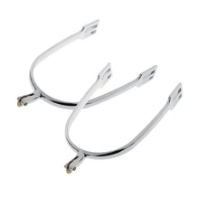 Load image into Gallery viewer, 1 Pair Zinc Alloy Horse Riding Equestrian Training Spur for Men Rider 135mm