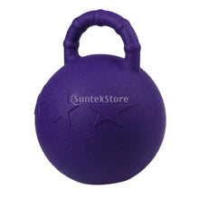 Load image into Gallery viewer, 28/25cm Horse Rubber Chew balls Toy Game with Scented Horse Stable And Yard Toy Juggling Horse Treats Pet Joy Fun Accessory