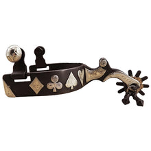 Load image into Gallery viewer, 1 Pair Western Horse Spurs Low-carbon Steel Horse Riding Spurs Equipment Hight Quality Equestrian Racing Decorative Accessories