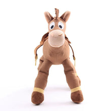 Load image into Gallery viewer, 25cm Disney Animation Toy Story Woody Sheriff Bath Red Heart Horse Ordinary Acousto-optic Plush Toy Sofa Pillow Birthday Gift