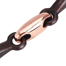 Load image into Gallery viewer, Stainless Steel Snaffle Bit Hollow Jointed Mouth Loose O Ring Horse Bit Horse Ring For Equestrian Supplies