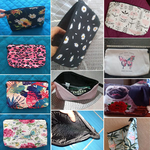 Colorful Horse Print Makeup Bags For Women Roomy Toiletry Bag Mini Travel Practical Pouch Birthday Custom Pattern Cosmetics Bags