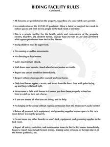 The Horse Program for Homeschool at Redwood Empire Ranch Enrollment